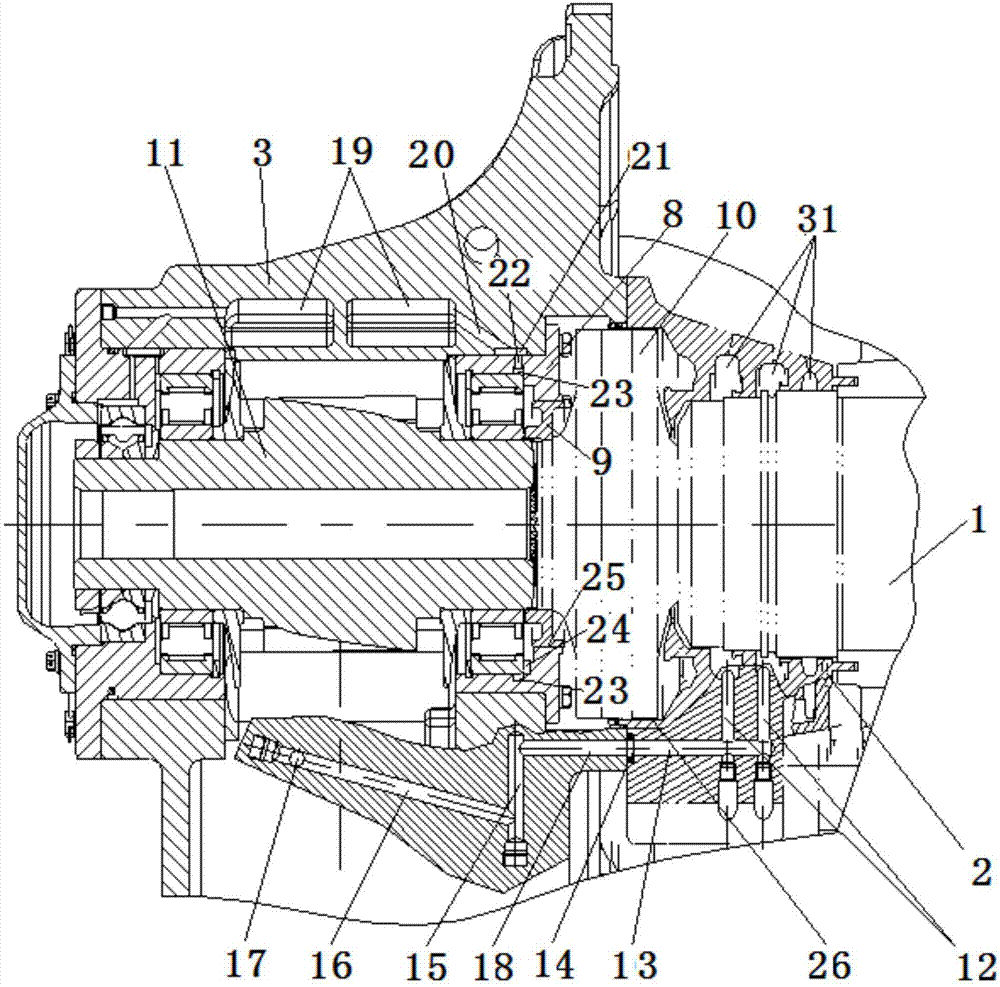 齒輪箱電機(jī)一體式結(jié)構(gòu)及小齒輪箱電機(jī)一體式驅(qū)動(dòng)油路結(jié)構(gòu)的制造方法與工藝