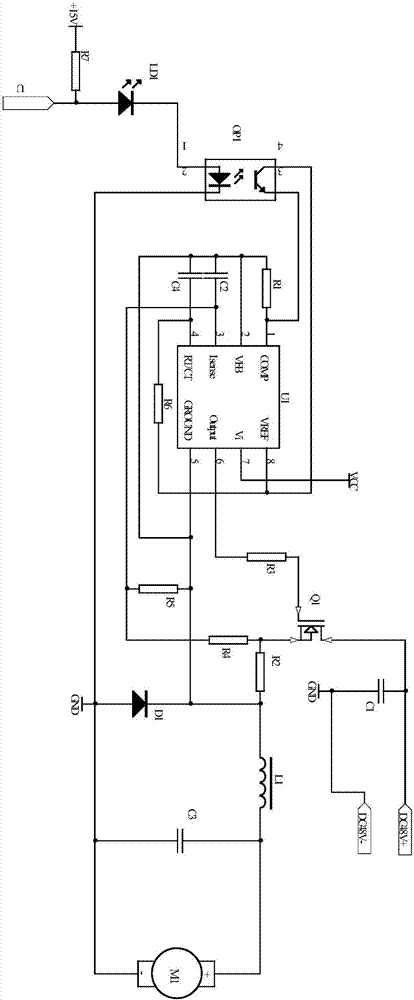 一種直流電機(jī)反饋驅(qū)動(dòng)電路及方法與流程