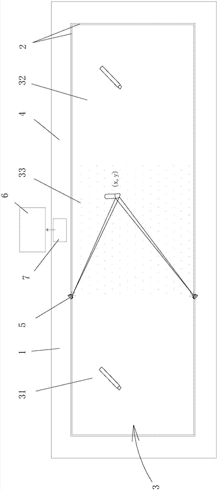 一種非居邊投影一體式電子觸控白板的制造方法與工藝