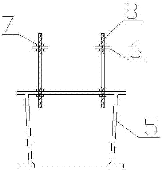 一種用于固體火箭發(fā)動(dòng)機(jī)殼體單裙軸拉試驗(yàn)的裝置的制造方法