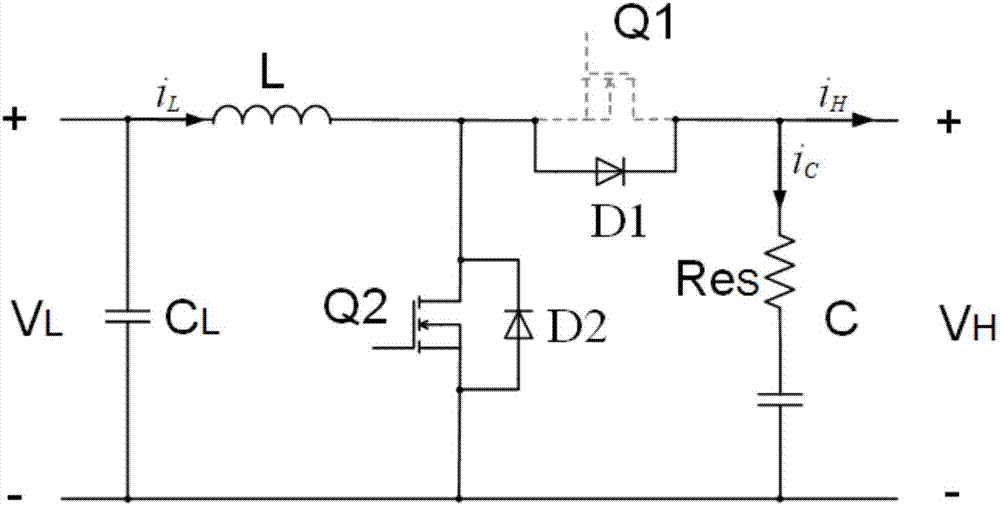 一種雙向DC/DC功率變換器控制電路及其控制方法與流程