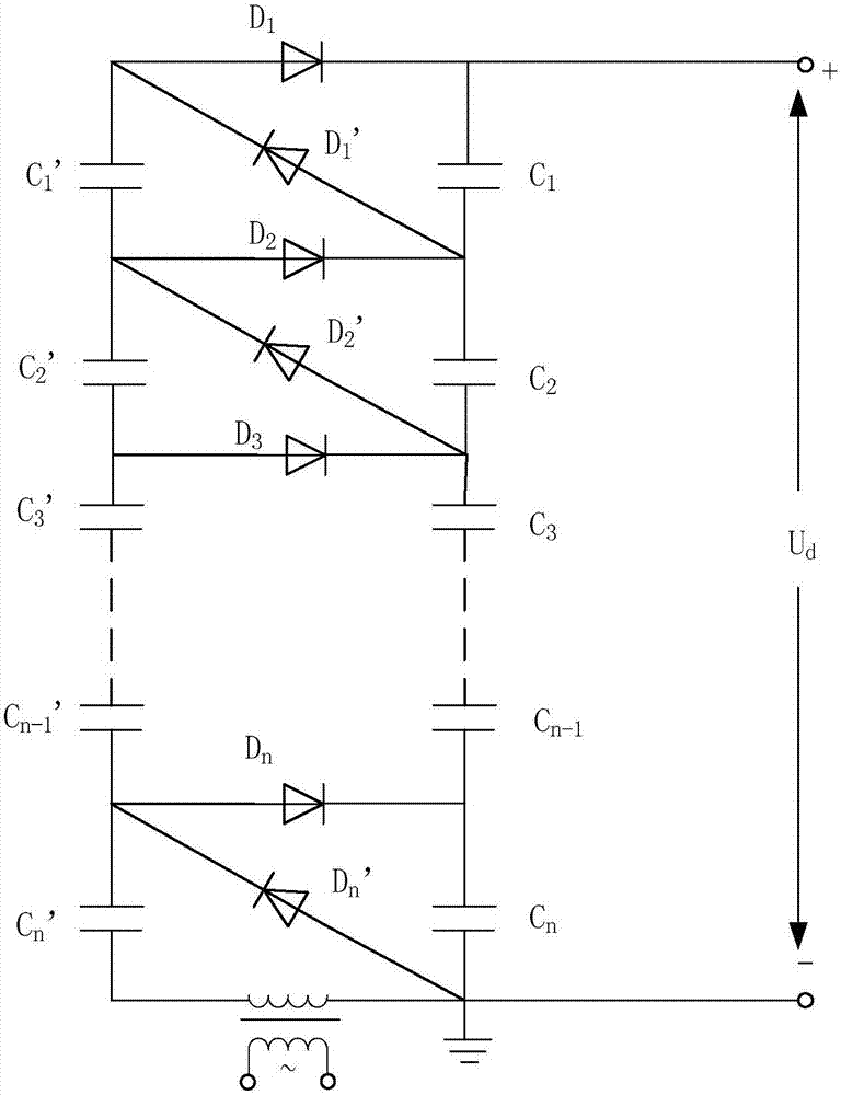 一种模块化多电平结构的冲击电压产生装置及其方法与流程