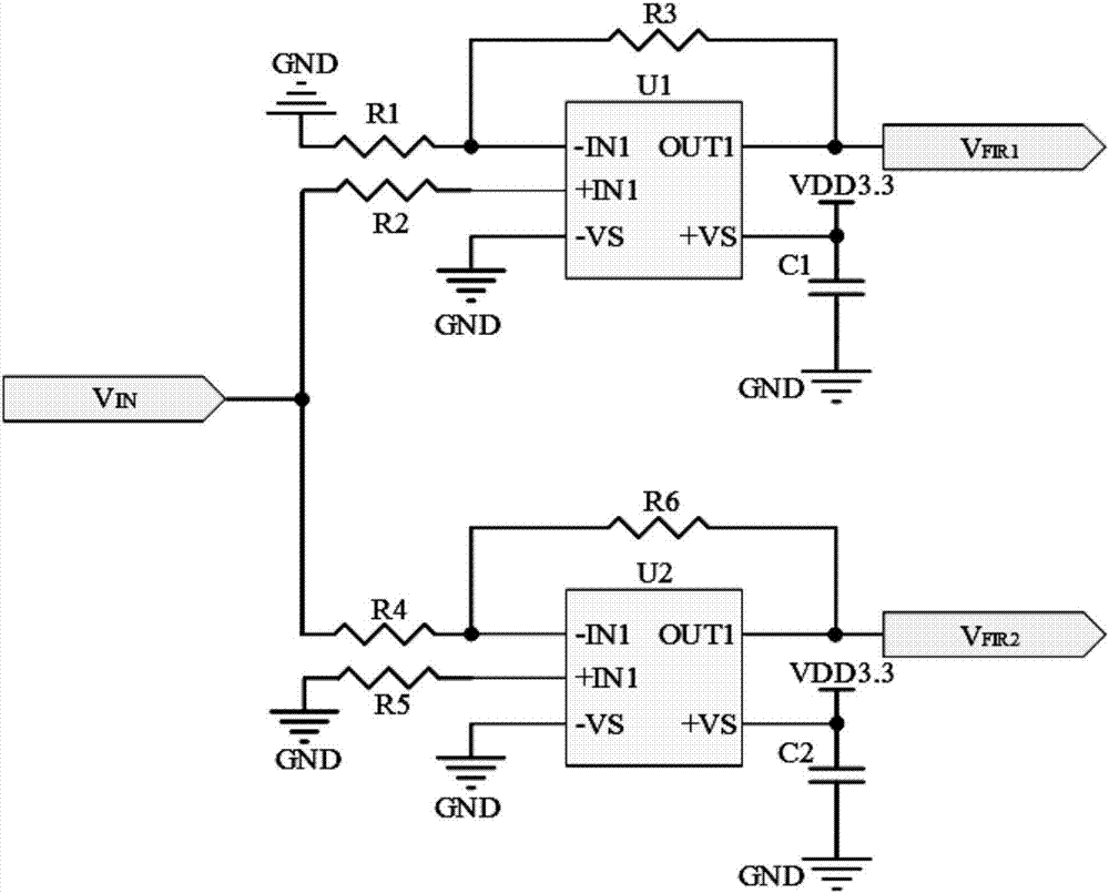 一種用于井下工程參數(shù)測量信號調(diào)理的模擬電路及方法與流程