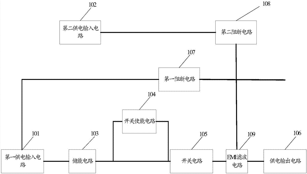 一种供电电路的制造方法与工艺