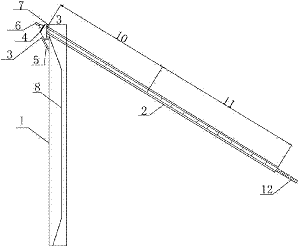 一种高陡边坡的桩锚支护结构的制造方法与工艺