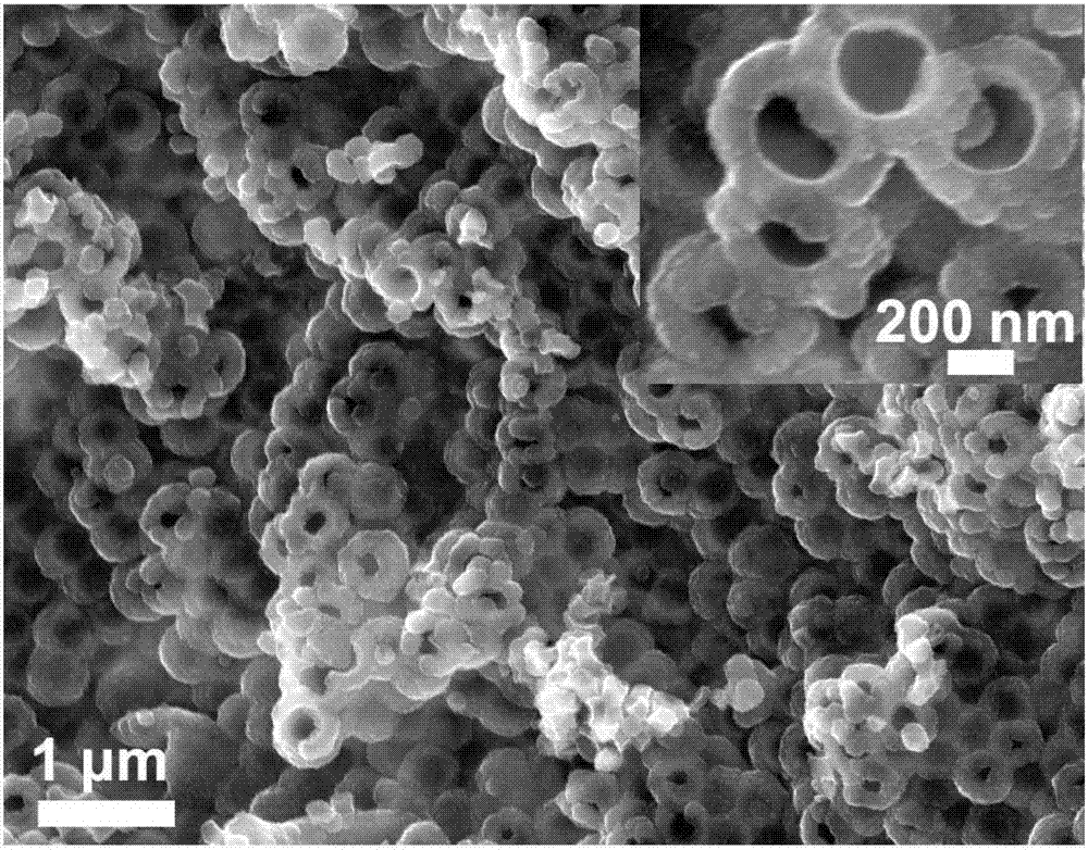 一種介孔聚吡咯納米環(huán)負載Pt催化劑及其制備方法與流程