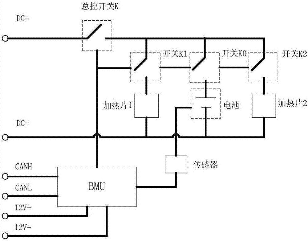 電動汽車中動力電池加熱裝置的制造方法