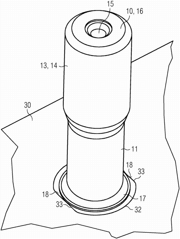 螺栓、用于渦輪機(jī)的殼體、渦輪機(jī)以及用于安裝渦輪機(jī)的殼體的方法與流程