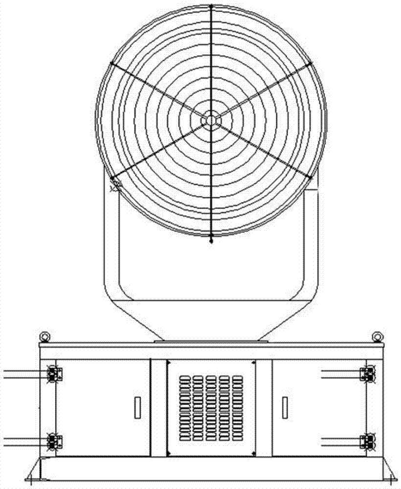 抑尘降霾远程喷雾器旋转底座的制造方法与工艺