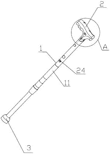 一種基于生理信號檢測的多功能拐杖的制造方法與工藝