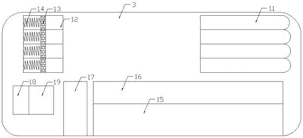 一種中學生用多功能便捷型文具盒的制造方法與工藝