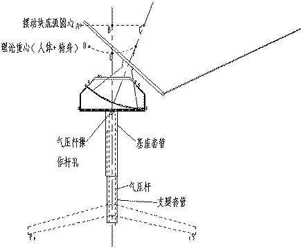 能在重力牽引下自動前后搖擺的辦公轉(zhuǎn)椅的制造方法與工藝