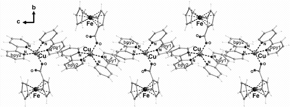 具有二维网状结构的超分子异金属配合物及其制备方法与流程