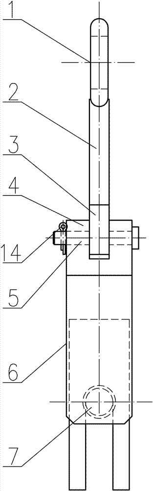 一種差速器總成吊具的制造方法與工藝