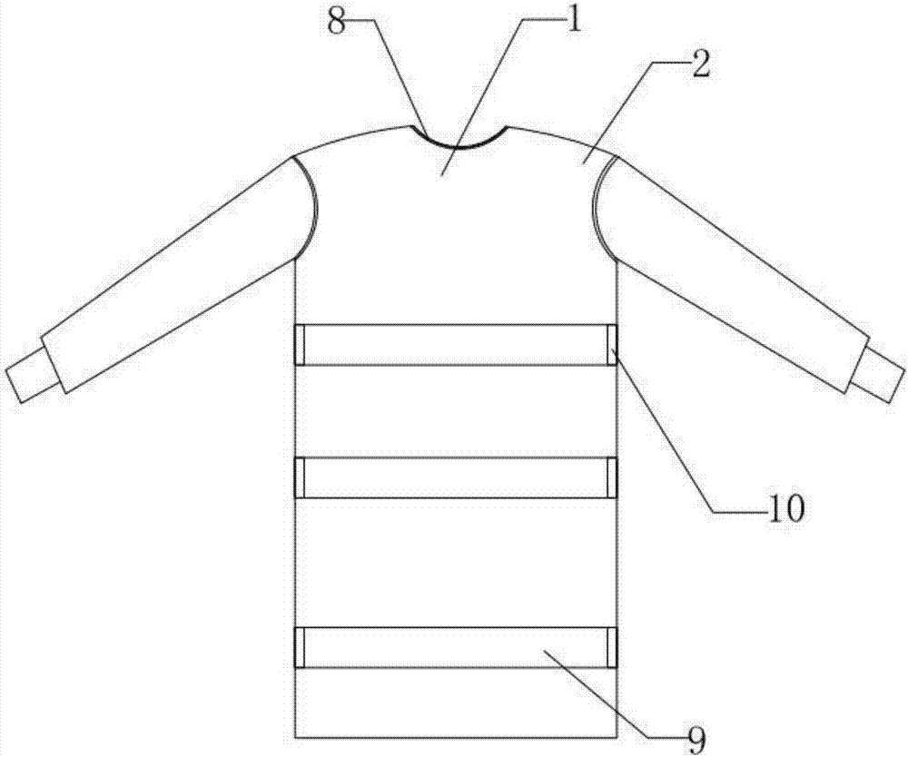 一種醫(yī)用服裝的制造方法與工藝