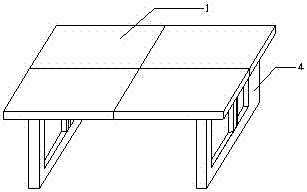 一種簡易拆裝且可調(diào)節(jié)桌子的制造方法與工藝