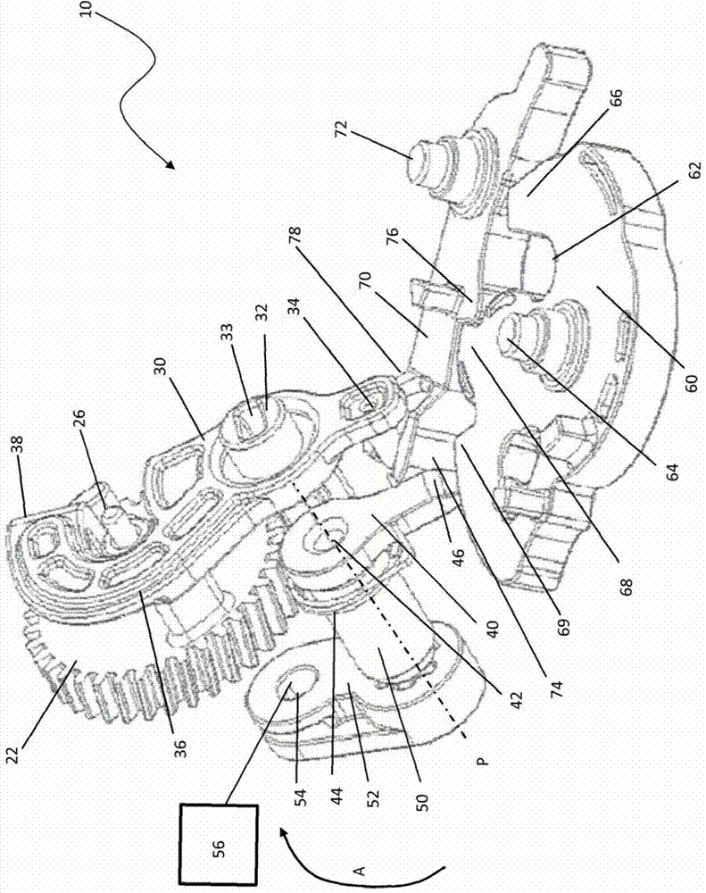 具有機(jī)動(dòng)解閂機(jī)構(gòu)和手動(dòng)解閂機(jī)構(gòu)的后廂區(qū)鎖閂的制造方法與工藝