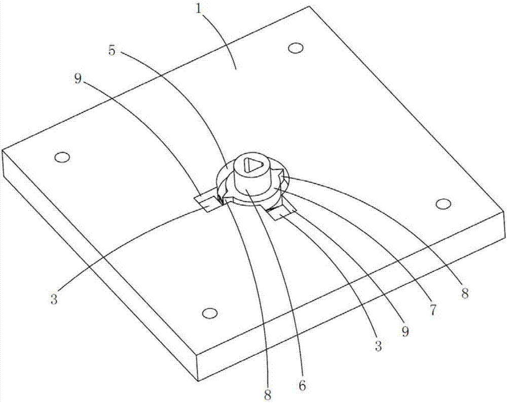 定角度驱动装置及带有定角度驱动装置的气液切换阀的制造方法