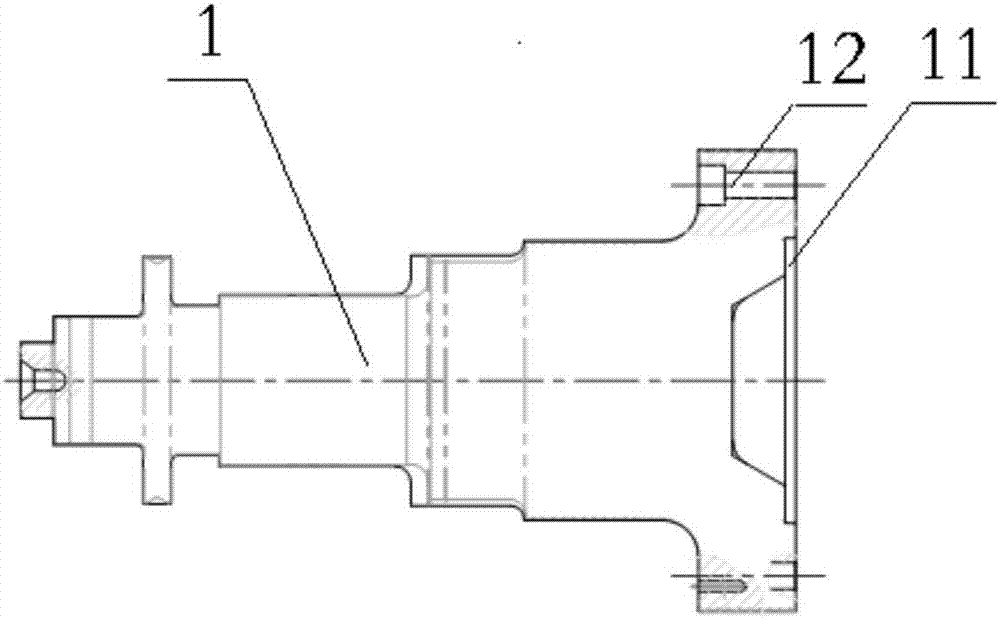 压缩机分段式主轴连接销孔的加工方法与流程