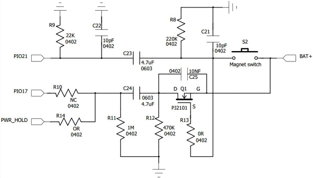 藍(lán)牙磁吸開(kāi)關(guān)控制電路的制造方法與工藝