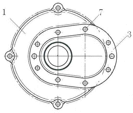 一種空壓機(jī)用一體式中心托架的制造方法與工藝