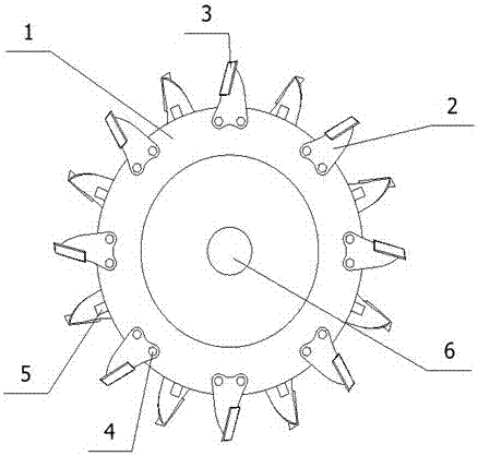 一種農(nóng)用開(kāi)溝機(jī)刀盤的制造方法與工藝