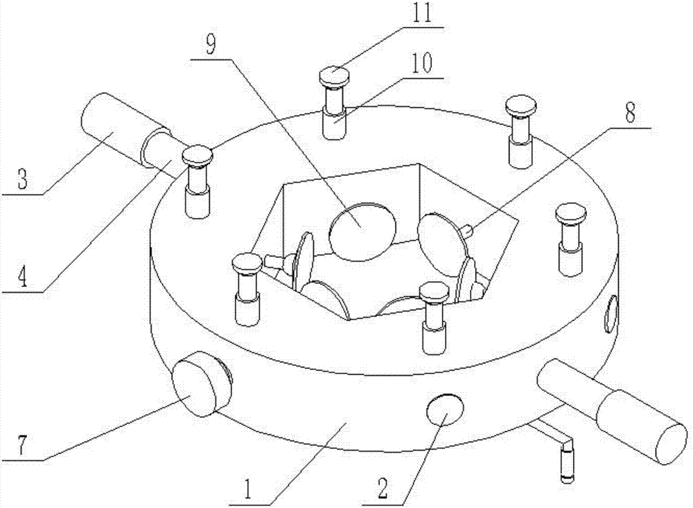 一種激光焊接用發(fā)動機(jī)緊固件工裝夾具的制造方法與工藝