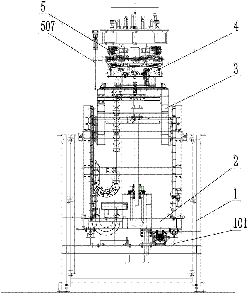 一種專用于汽車發(fā)動(dòng)機(jī)數(shù)控合裝機(jī)的預(yù)定位數(shù)控移動(dòng)裝置的制造方法