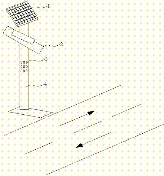 一種高速公路隧道口可變限速控制系統(tǒng)的制造方法與工藝