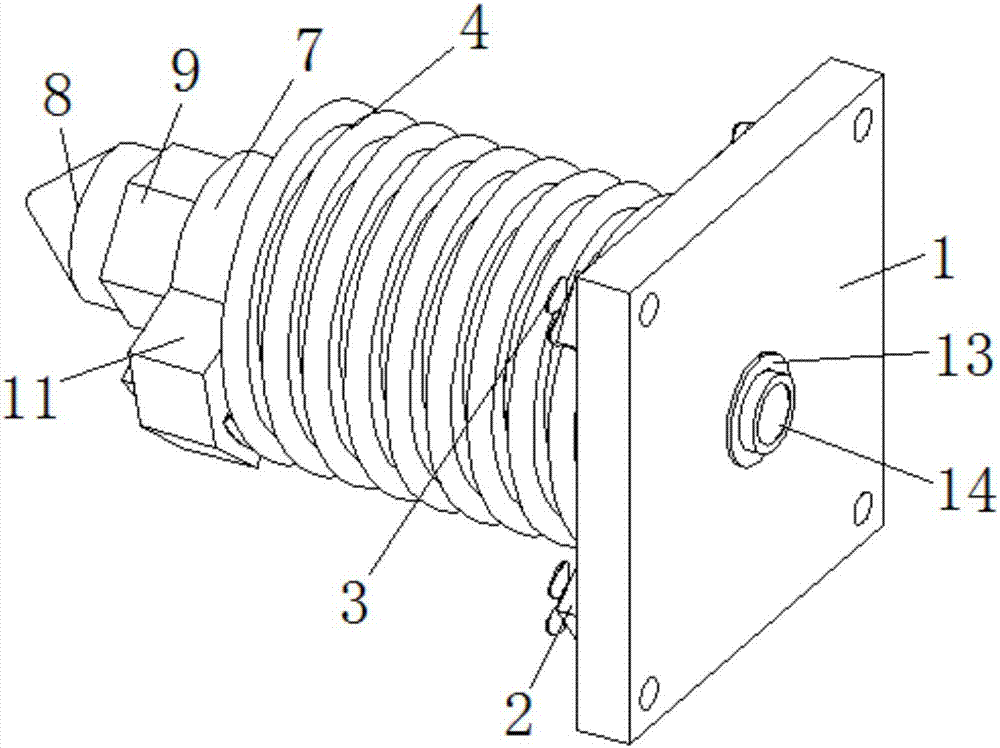 一种水冷却3D打印机喷头的制造方法与工艺