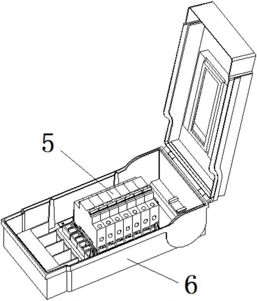 微型断路器装置及插接箱的制造方法