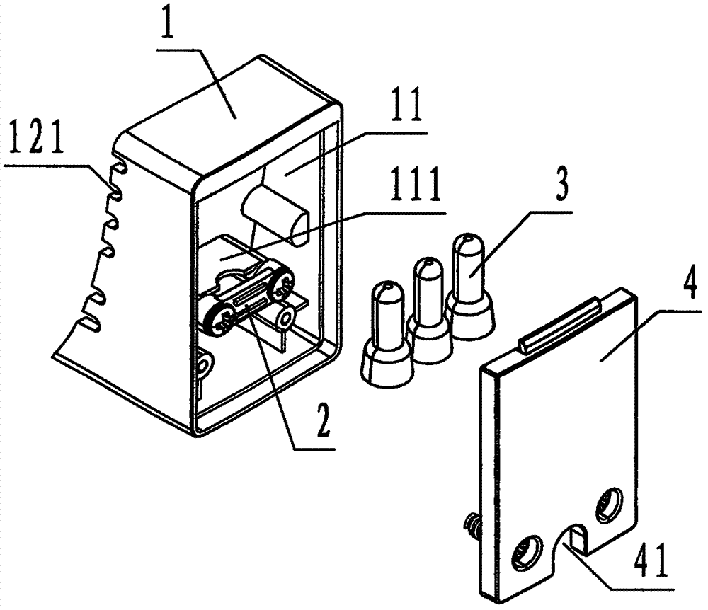 一种电热炊具的隔热接线盒的制造方法与工艺