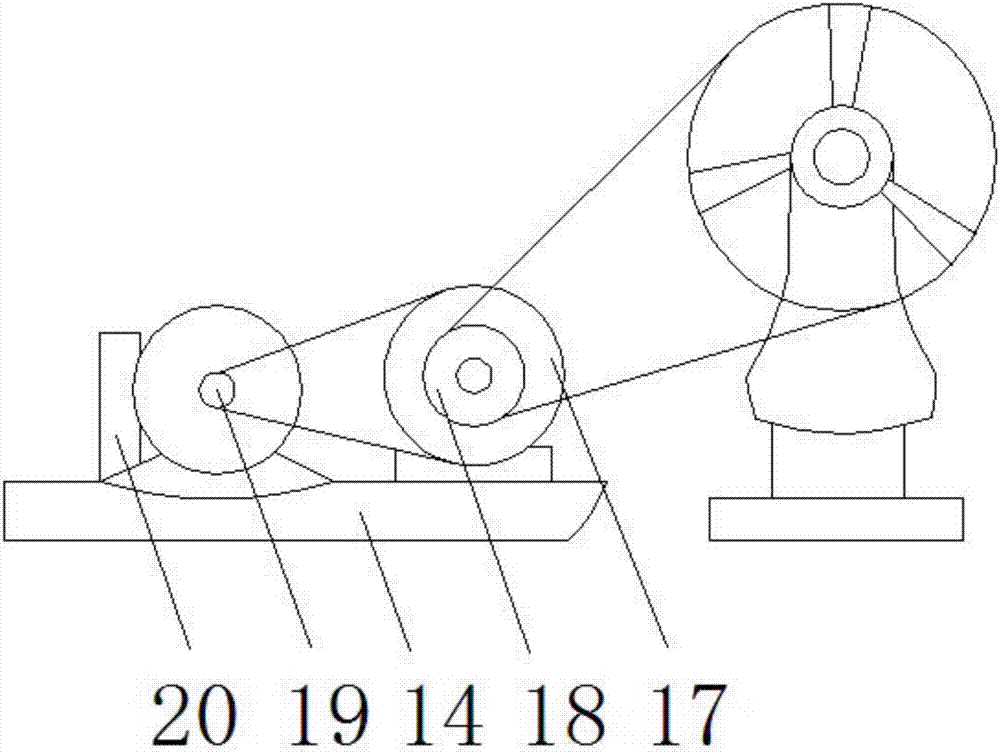 一种小型路面打夯机的制作方法