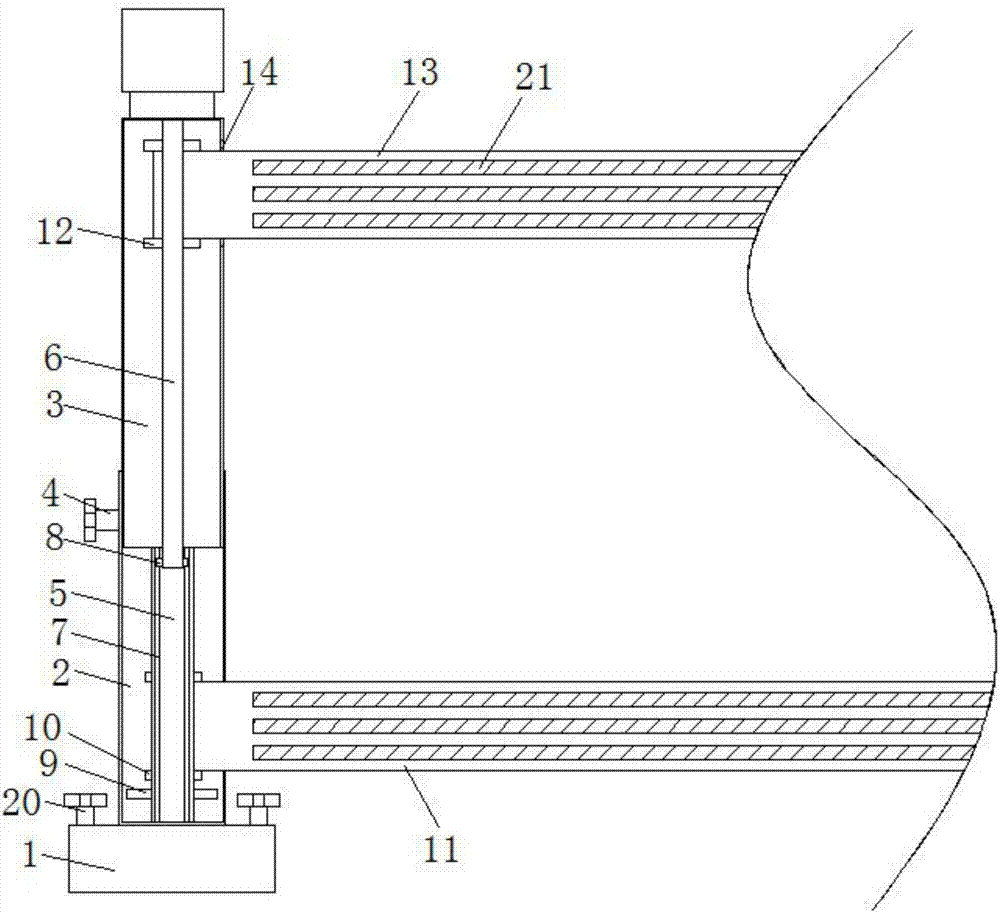 一種便于收放的道路臨時護欄的制造方法與工藝