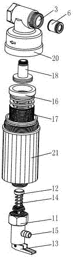 一種熱水器安全閥的制造方法與工藝