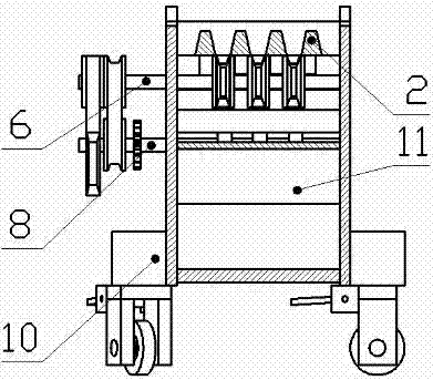 一种滚轮挤压式小型青豆自动剥豆机的制造方法与工艺