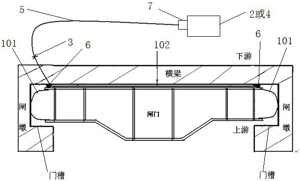 一种充气密封型闸门止漏水装置的制造方法