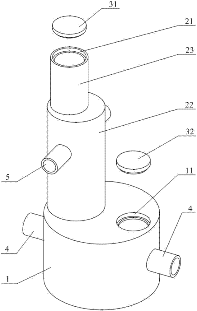 一種綜合管廊內(nèi)外結(jié)合清通污水檢查井的制造方法與工藝