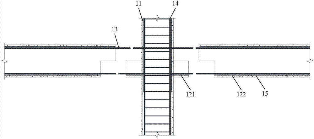 一种FRP型材混凝土梁与钢筋混凝土框架柱的连接节点的制造方法与工艺