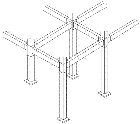 一种连接梁柱的整体式节点的制造方法与工艺