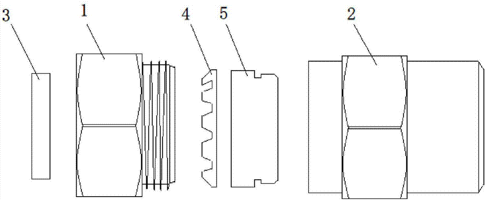一种波纹管快速连接装置的制造方法