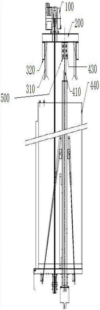 一种无机房电梯主机布置结构的制造方法与工艺