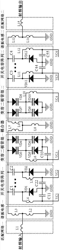 PIN二极管与变容二极管结合型跳频滤波器的制造方法与工艺