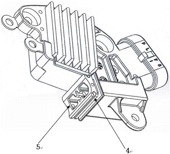 一种汽车调节器支架刷腔结构的制造方法与工艺