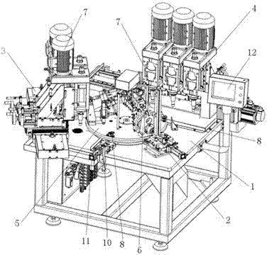 喷嘴开槽铣扁成型一体机的制造方法与工艺