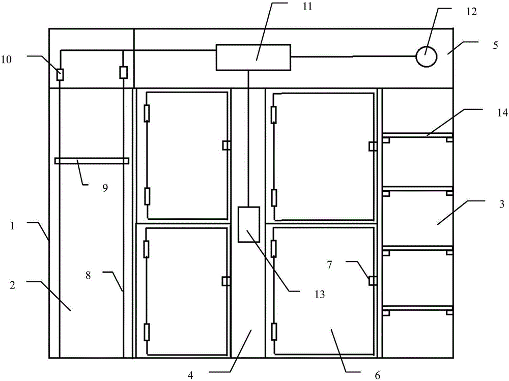 一種校園智能存儲柜的制造方法與工藝