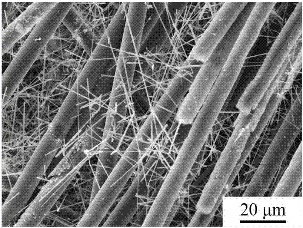 一种碳化硅纳米线增强C/C‑SiC‑ZrB2陶瓷基复合材料的制备方法与流程