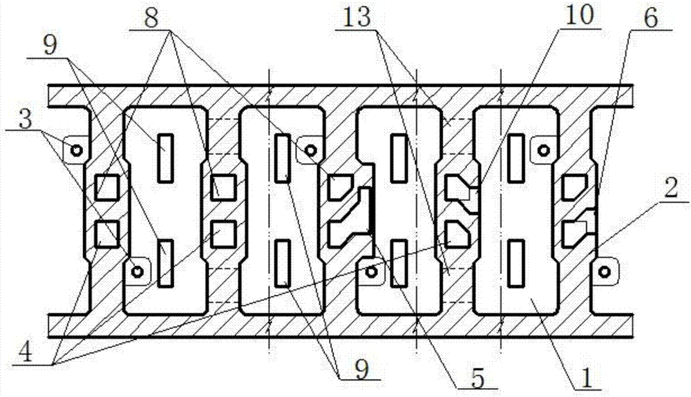 實(shí)現(xiàn)低氮氧化物燃燒的焦?fàn)t燃燒室立火道結(jié)構(gòu)的制造方法與工藝