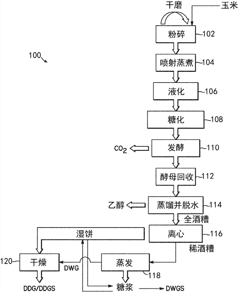 从用于生产醇的谷物中分离高价值副产品的系统和方法与流程