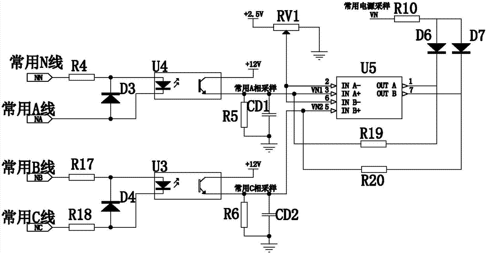 一種基于555定時(shí)器的雙電源轉(zhuǎn)換控制電路的制造方法與工藝